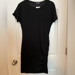 Black tshirt dress. Size M
